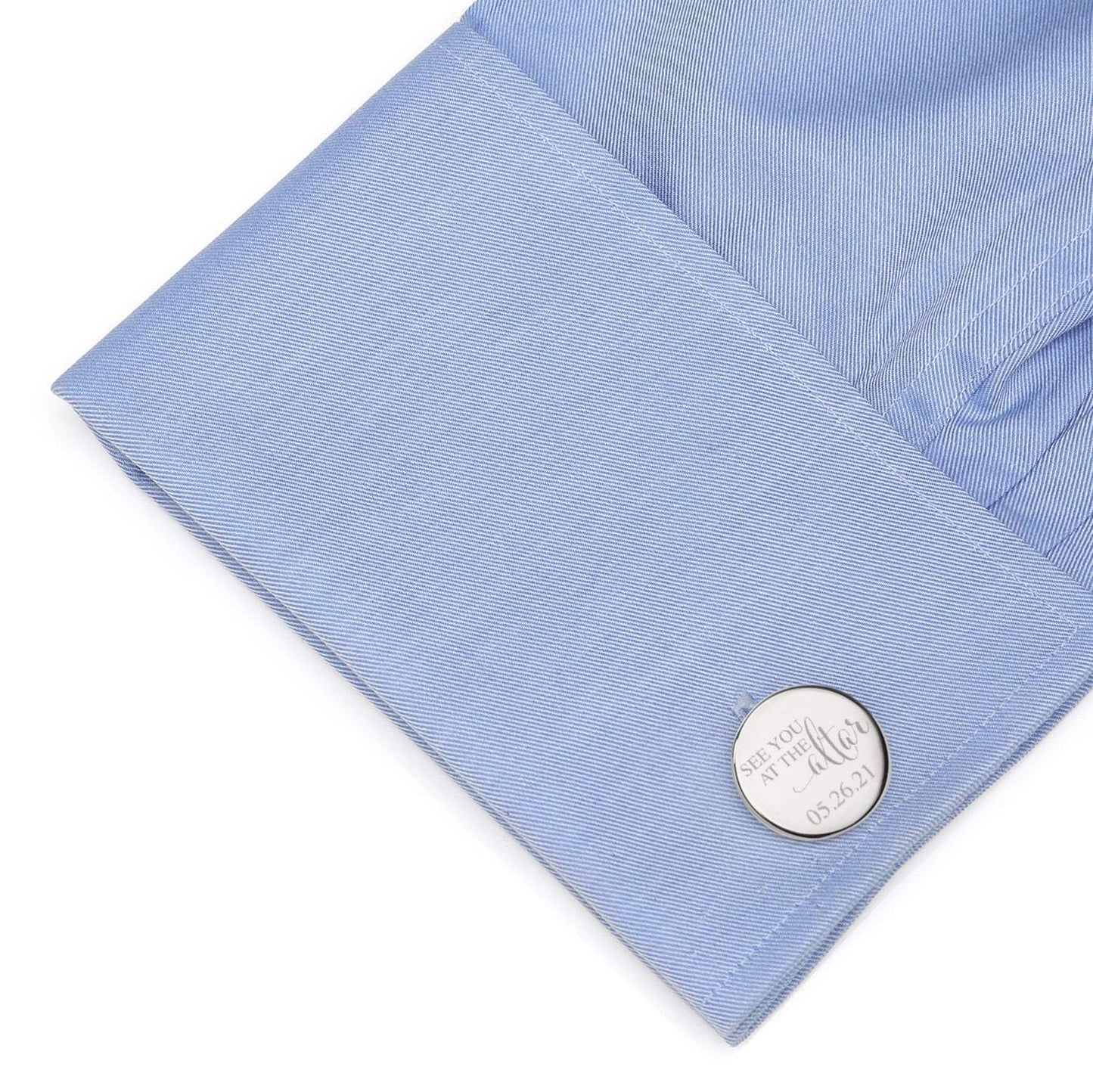 See You at the Altar Custom Photo Cufflinks - Cufflinks.com - Flyclothing LLC