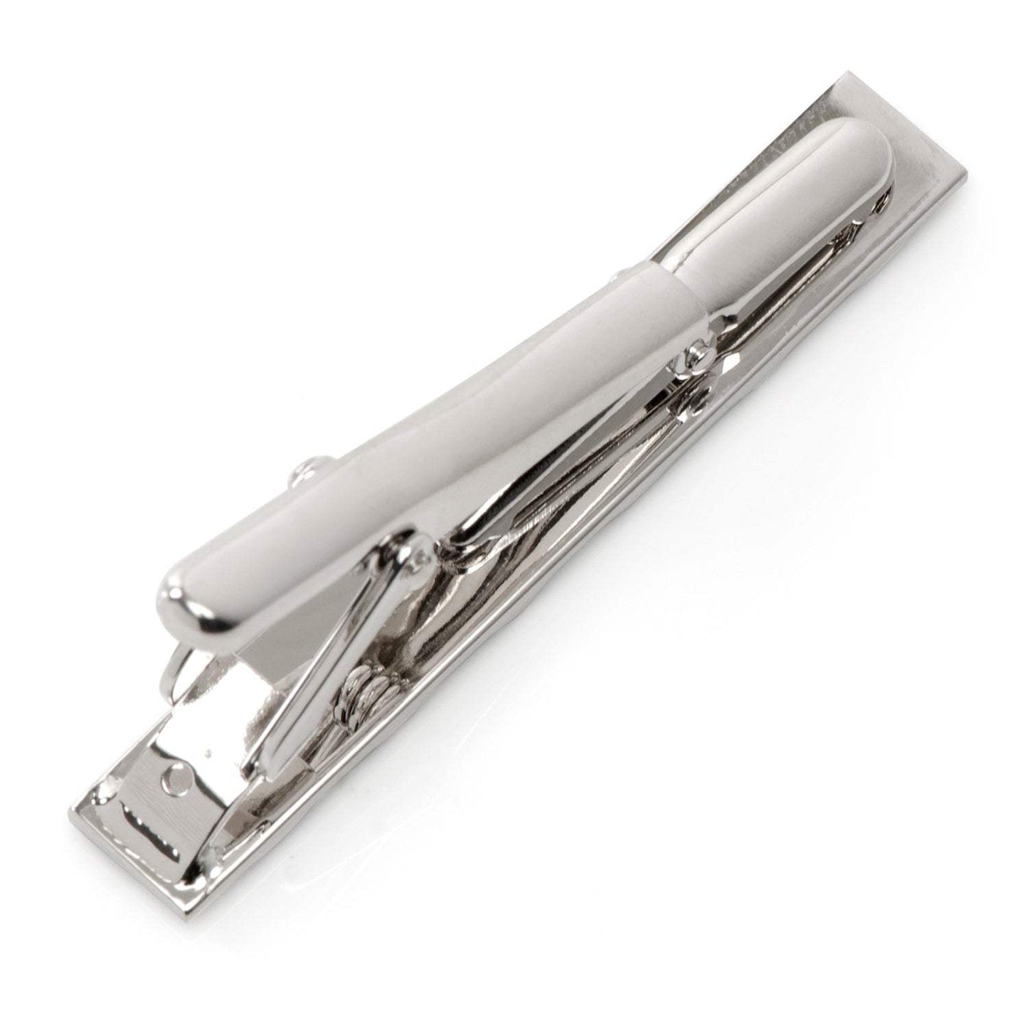 Stainless Steel Rope Twist Silver Tie Clip - Cufflinks.com - Flyclothing LLC