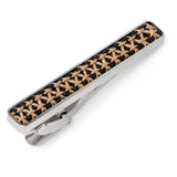 Stainless Steel Rope Twist Silver Tie Clip - Cufflinks.com - Flyclothing LLC