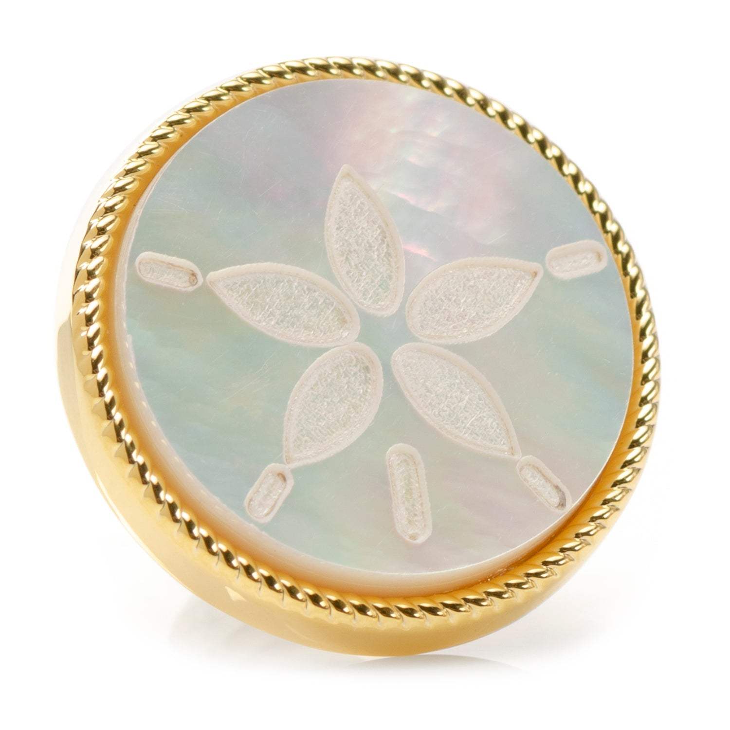 Sand Dollar Lapel Pin - Cufflinks.com - Flyclothing LLC