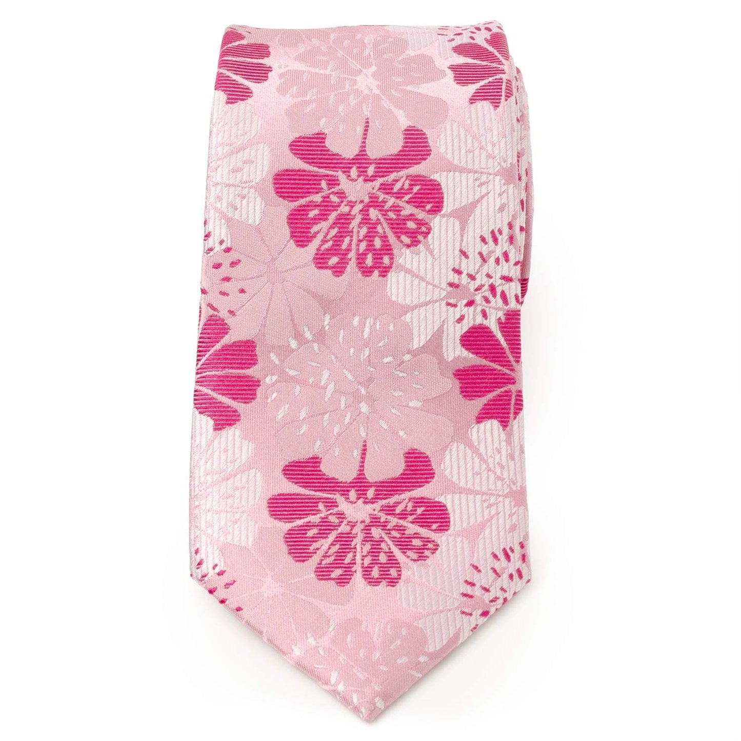 Pink Floral Men's Tie - Cufflinks.com - Flyclothing LLC