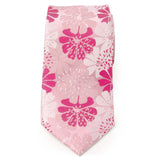 Pink Floral Men's Tie - Cufflinks.com - Flyclothing LLC