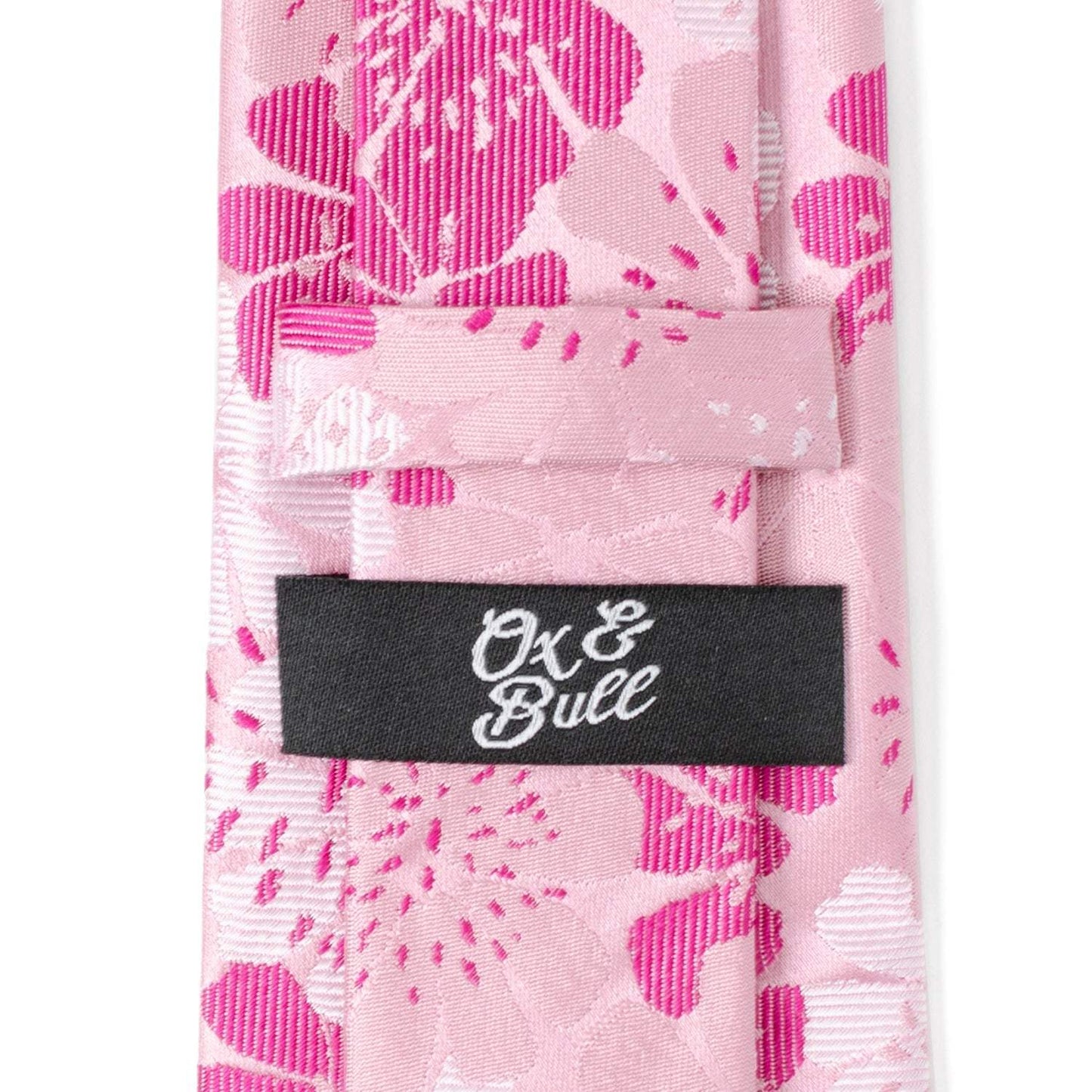 Pink Floral Men's Tie - Cufflinks.com - Flyclothing LLC