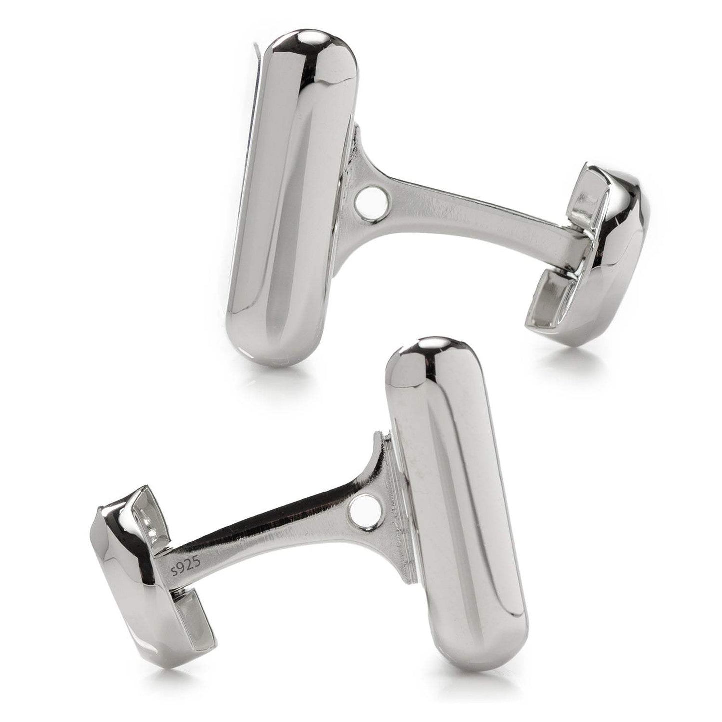 Sterling Silver and Lapis JFK Presidential Cufflinks - Cufflinks.com - Flyclothing LLC