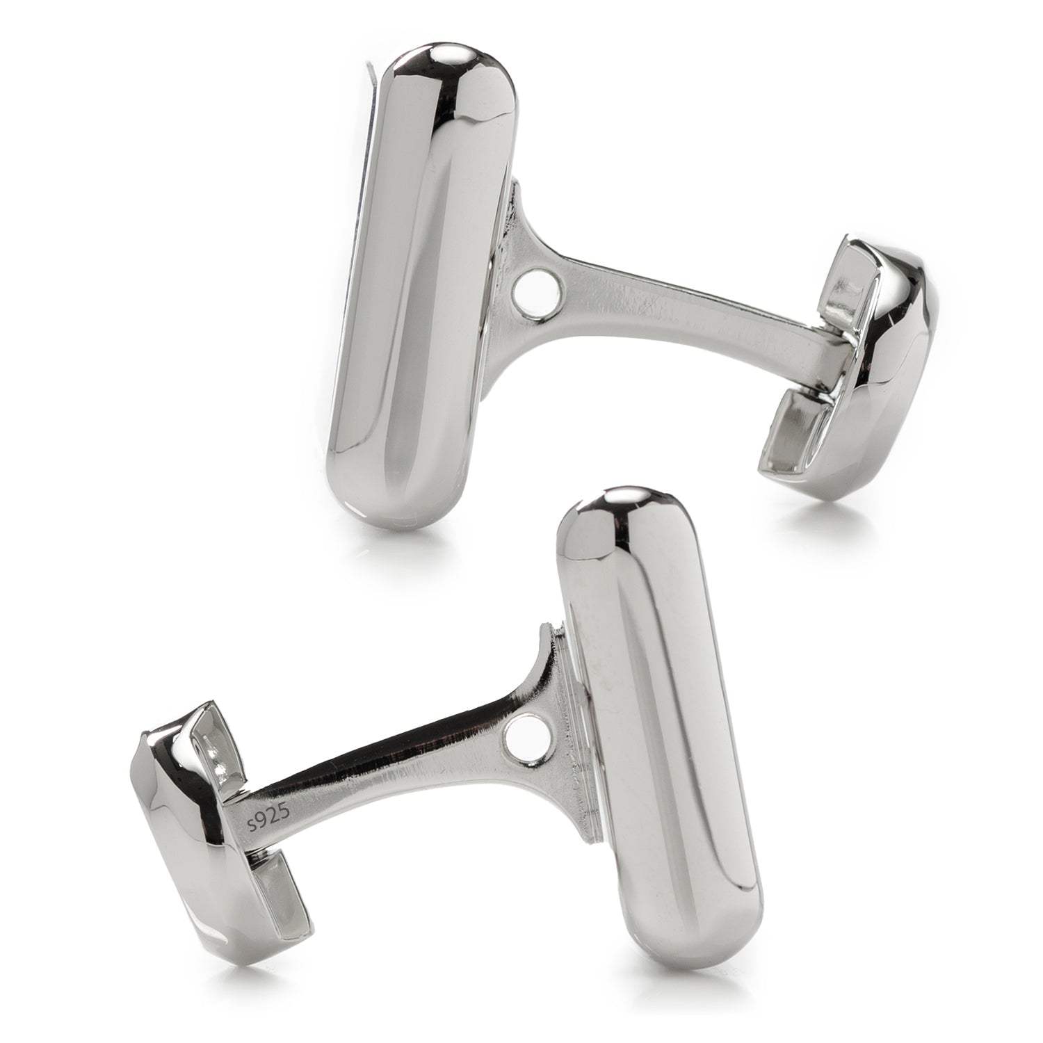 Sterling Silver and Lapis JFK Presidential Cufflinks - Cufflinks.com - Flyclothing LLC