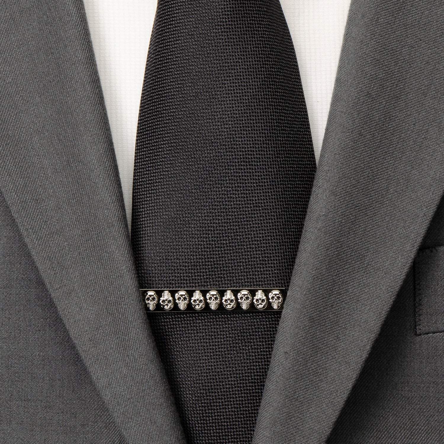Skull 3D Tie Clip - Cufflinks.com - Flyclothing LLC
