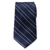 Classic Navy Stripe Men's Tie - Cufflinks.com - Flyclothing LLC