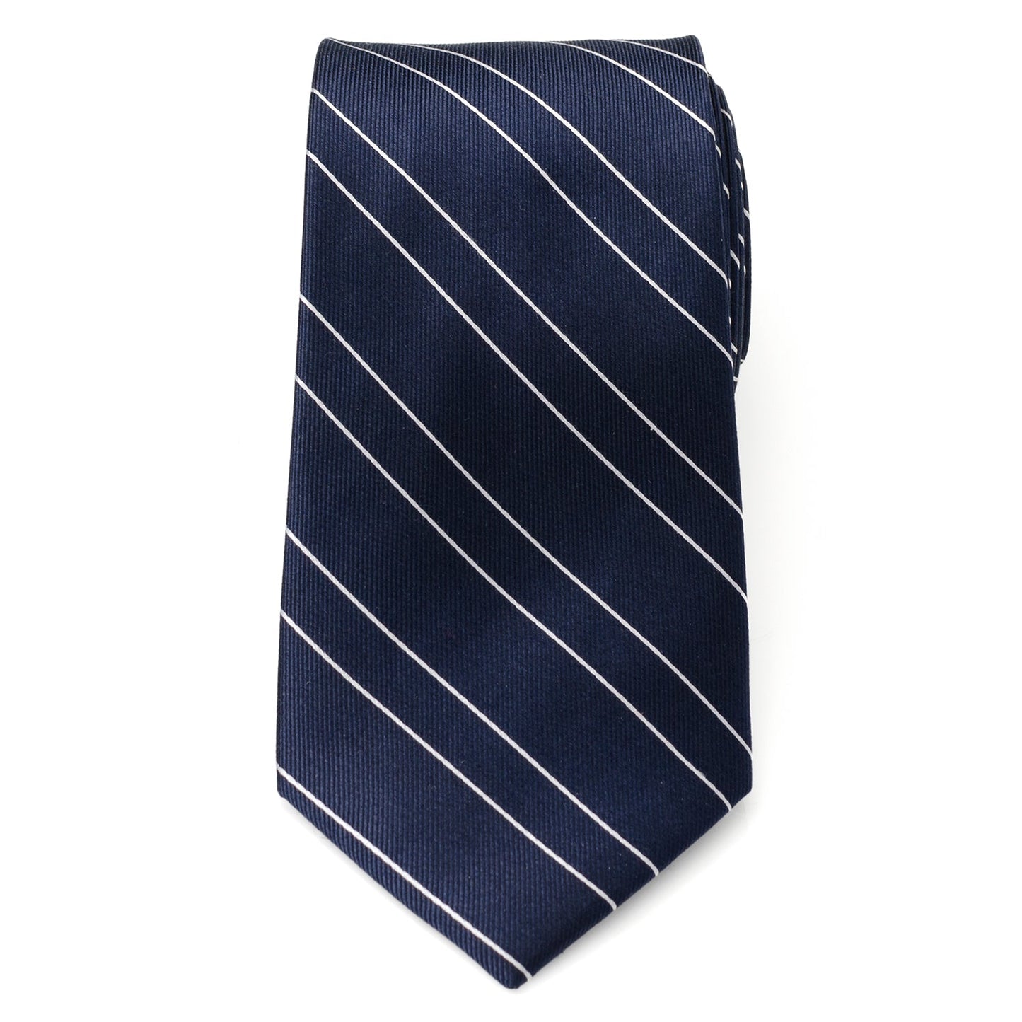 Classic Navy Stripe Men's Tie - Cufflinks.com - Flyclothing LLC