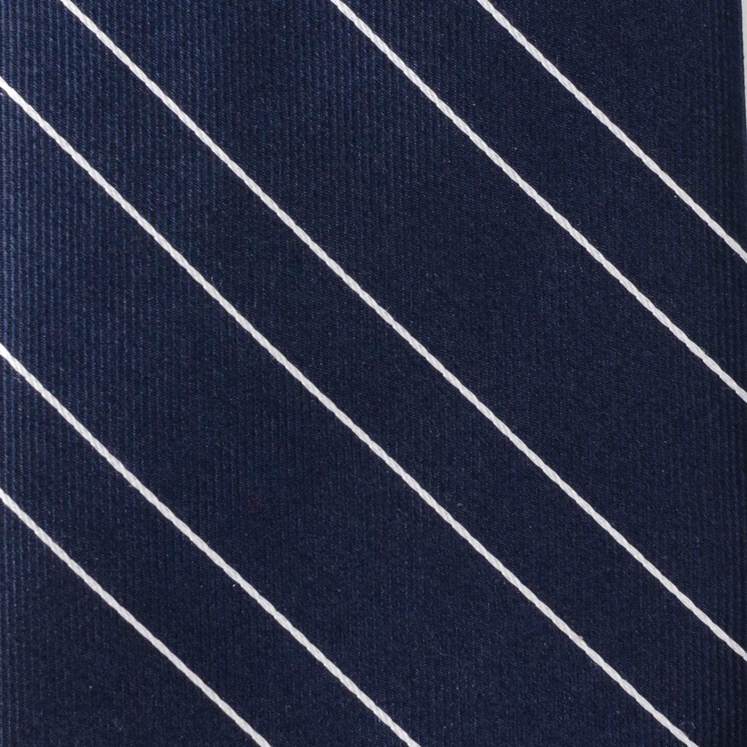 Classic Navy Stripe Men's Tie - Cufflinks.com - Flyclothing LLC