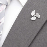 Boat Propeller 3D Lapel Pin - Cufflinks.com - Flyclothing LLC