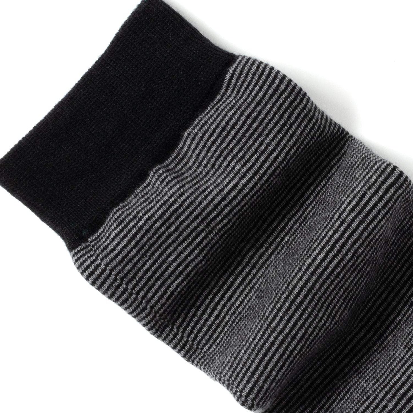 Striped Gray Black Men's Socks - Cufflinks.com - Flyclothing LLC