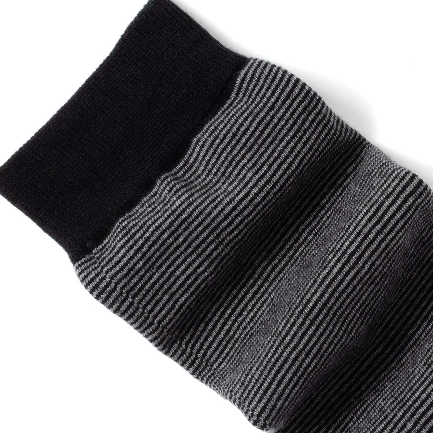 Striped Gray Black Men's Socks - Cufflinks.com - Flyclothing LLC