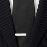 Short Stainless Steel Engravable Tie Bar - Cufflinks.com - Flyclothing LLC