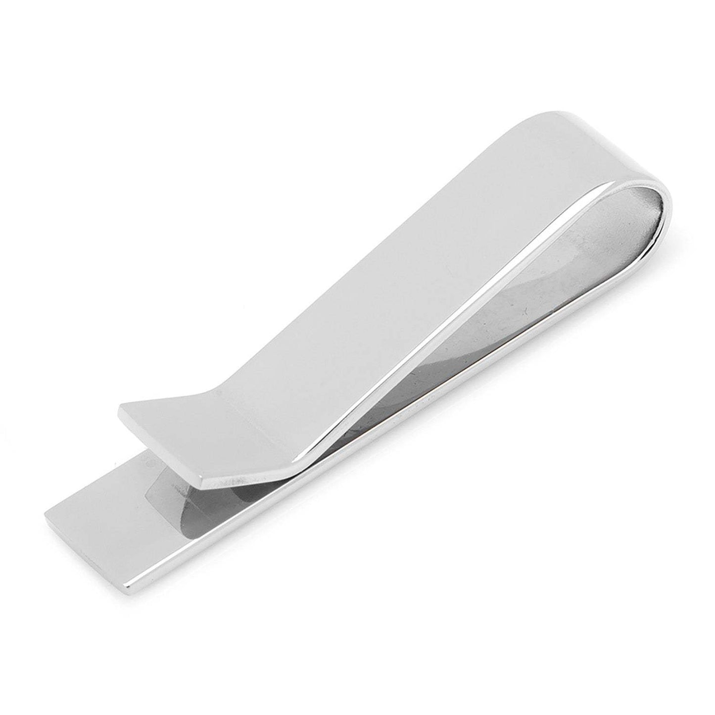 Short Stainless Steel Engravable Tie Bar - Cufflinks.com - Flyclothing LLC