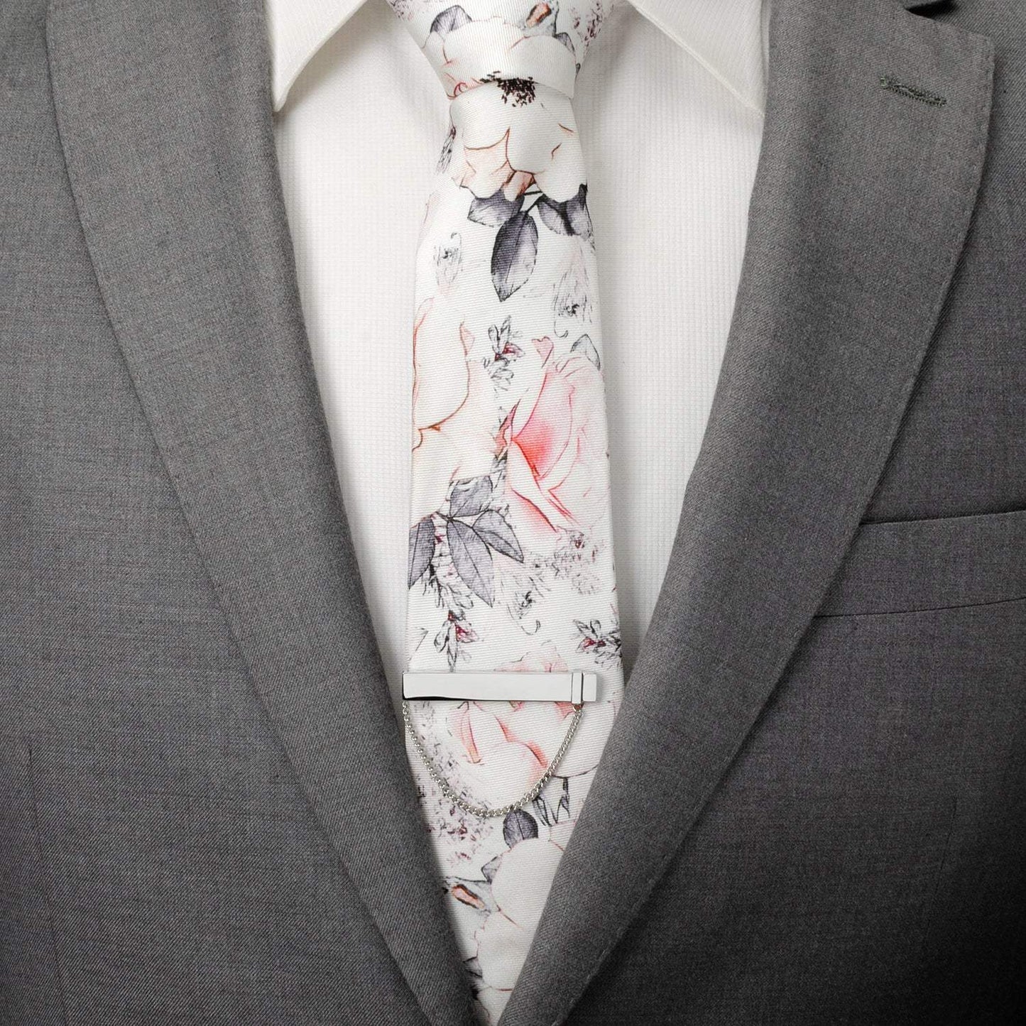 Stainless Steel Chain Tie Clip - Cufflinks.com - Flyclothing LLC