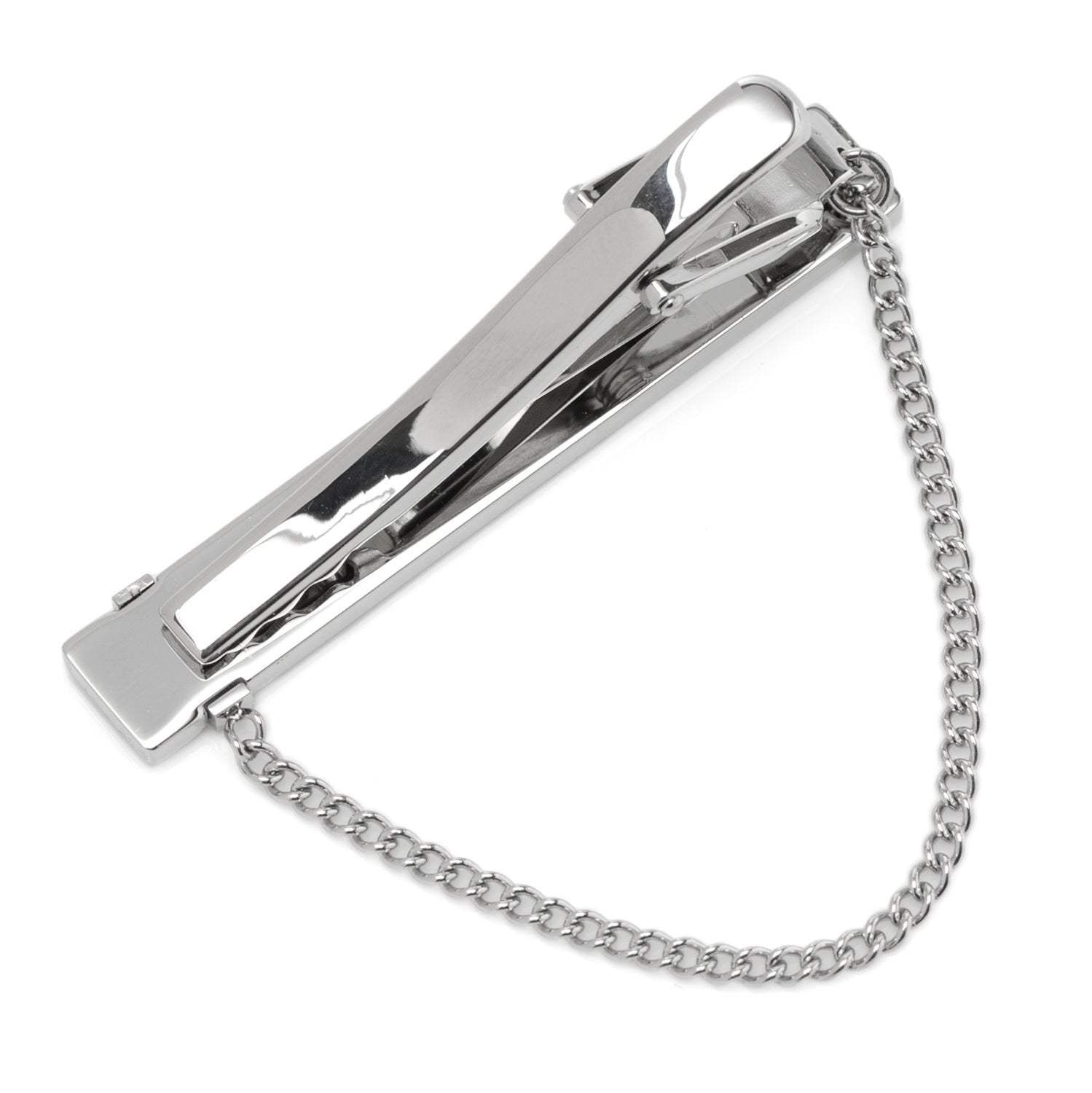 Stainless Steel Chain Tie Clip - Cufflinks.com - Flyclothing LLC