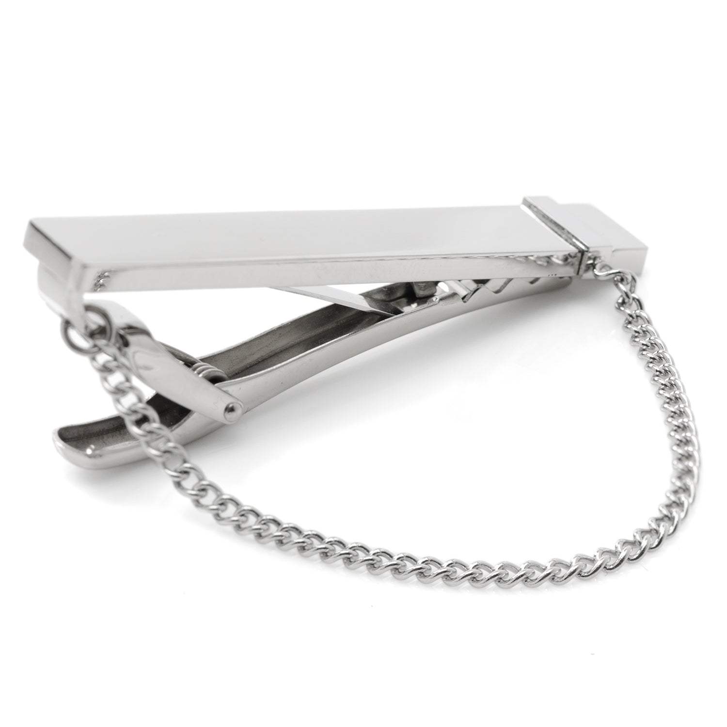 Stainless Steel Chain Tie Clip - Cufflinks.com - Flyclothing LLC