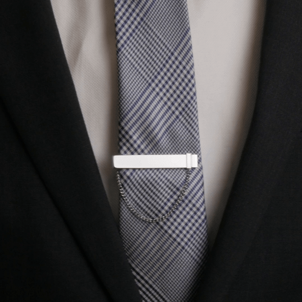 Stainless Steel Chain Tie Clip - Cufflinks.com - Flyclothing LLC