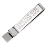 Best Day Ever Engravable Tie Bar - Cufflinks.com - Flyclothing LLC