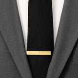 Wedding Title Engravable Gold Tie Bar - Cufflinks.com - Flyclothing LLC