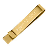 Wedding Title Engravable Gold Tie Bar - Cufflinks.com - Flyclothing LLC
