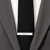Stainless Steel Engravable Tie Bar - Cufflinks.com - Flyclothing LLC