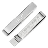 Wedding Party Engravable Tie Bar - Cufflinks.com - Flyclothing LLC