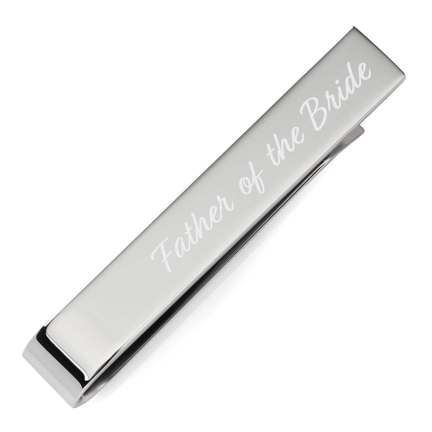 Wedding Title Engravable Tie Bar - Cufflinks.com - Flyclothing LLC