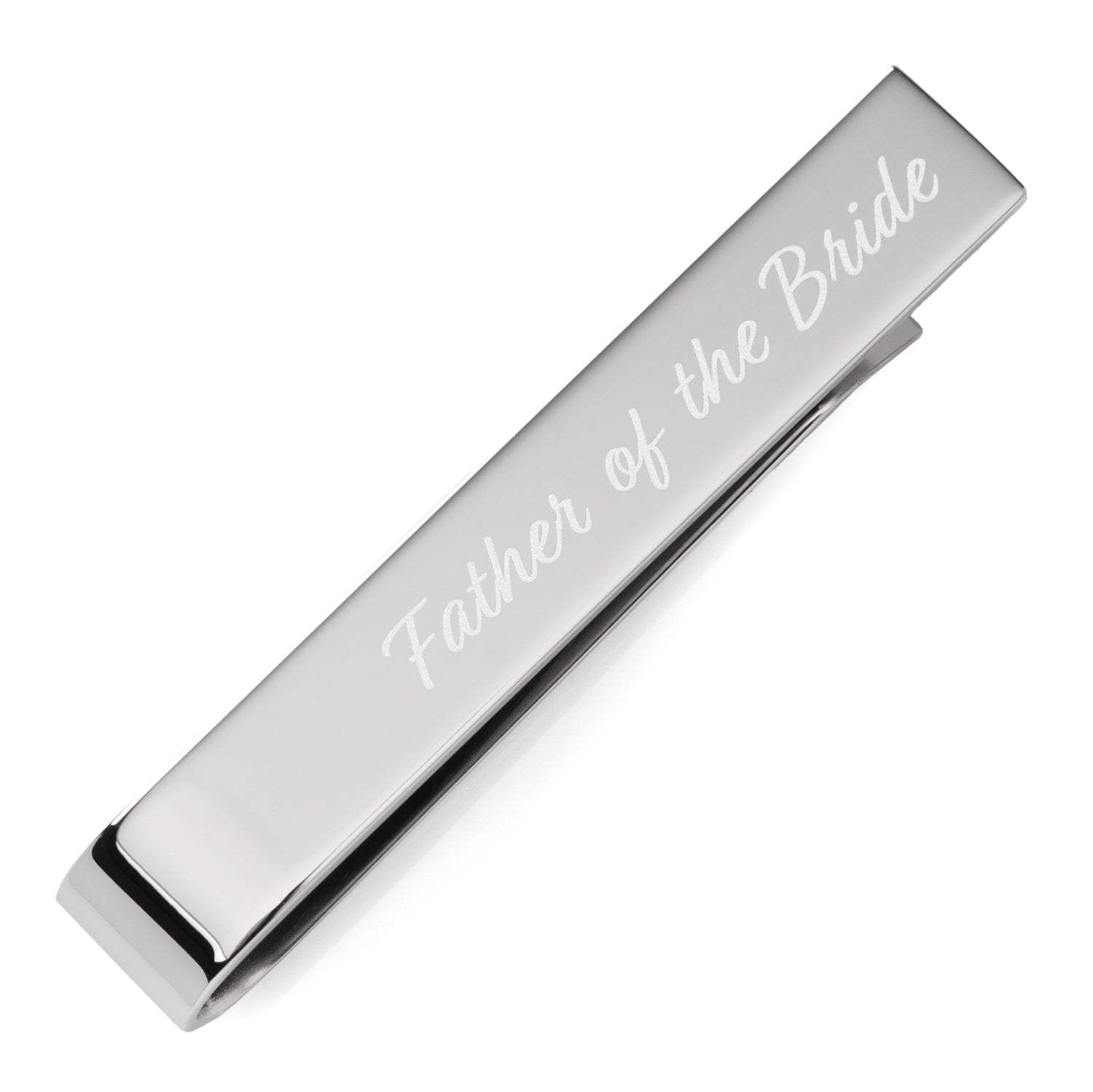 Wedding Title Engravable Tie Bar - Cufflinks.com - Flyclothing LLC