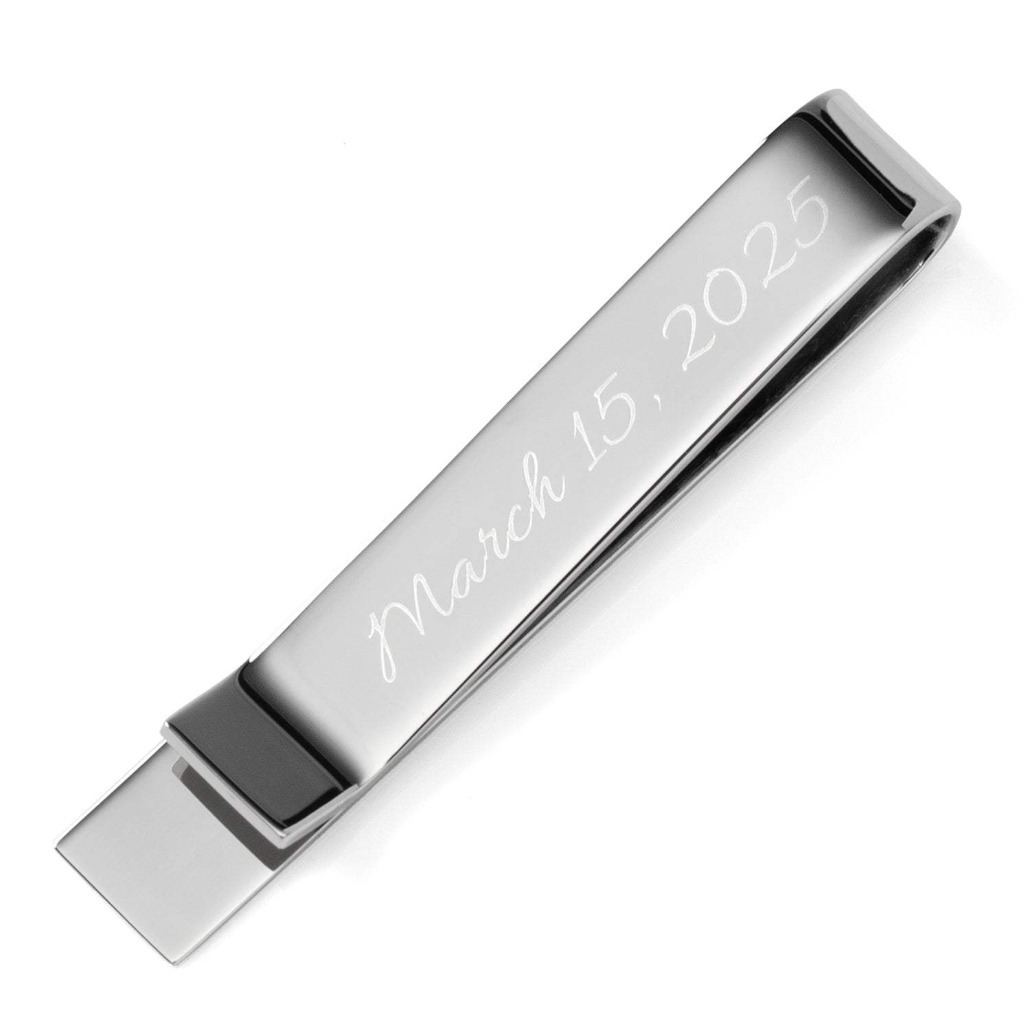 Wedding Title Engravable Tie Bar - Cufflinks.com - Flyclothing LLC