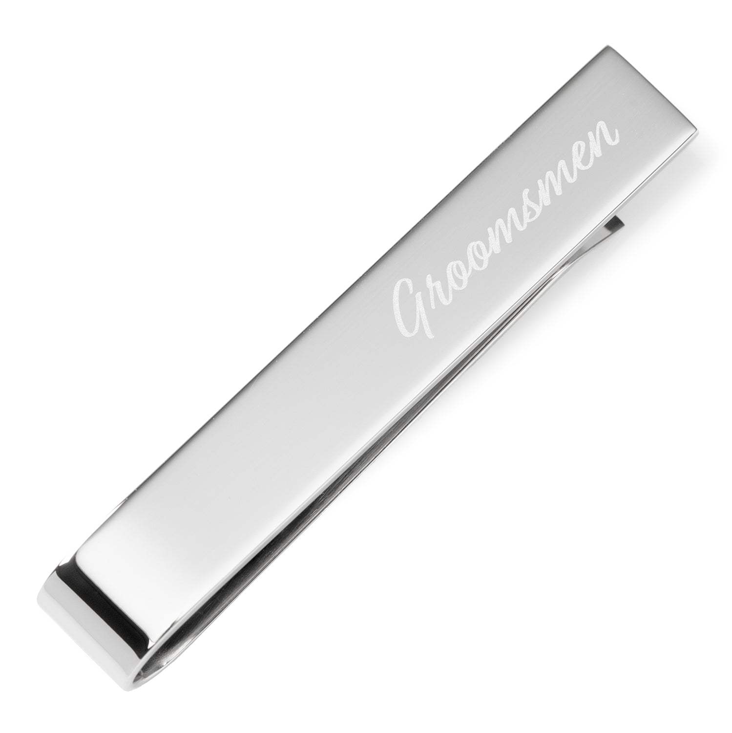 Wedding Title Engravable Tie Bar - Cufflinks.com - Flyclothing LLC