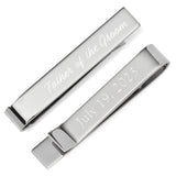 Wedding Title Engravable Tie Bar - Cufflinks.com - Flyclothing LLC