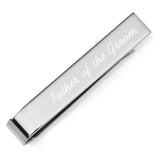 Wedding Title Engravable Tie Bar