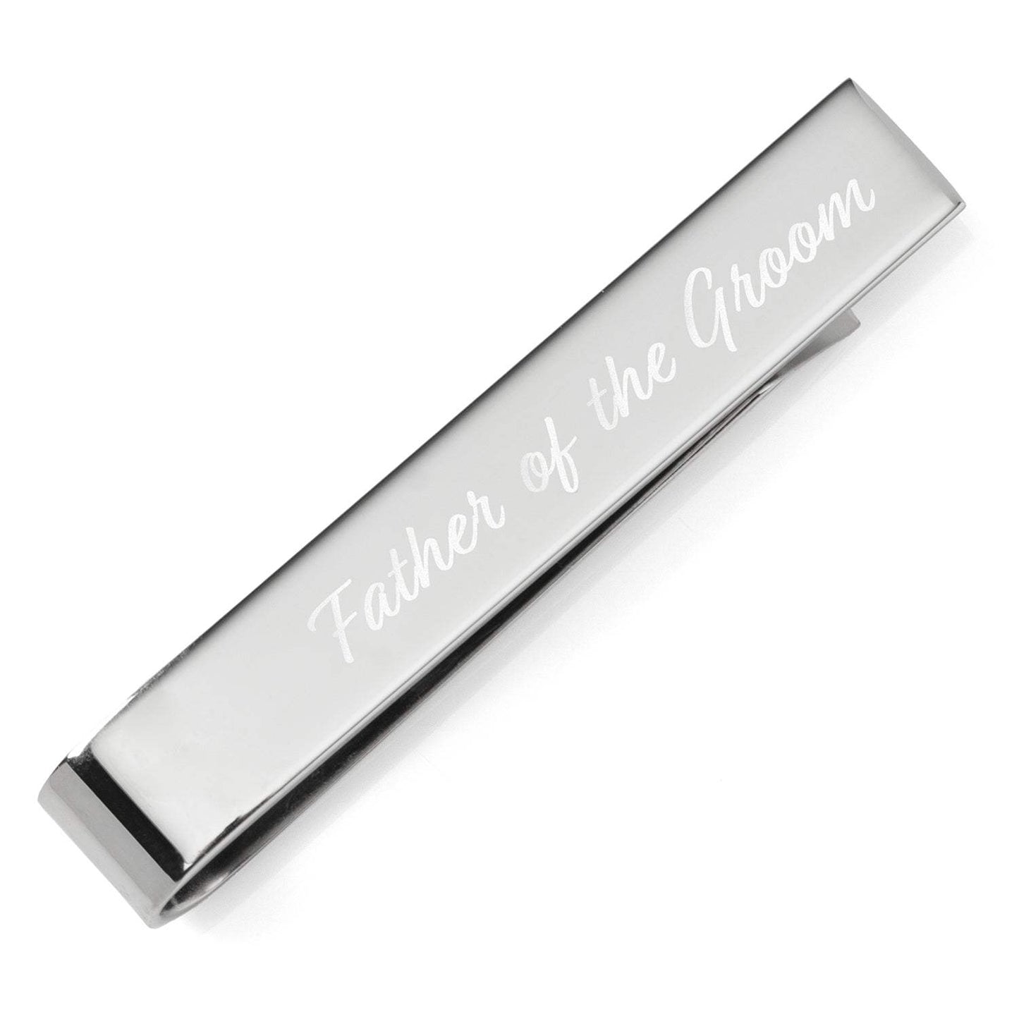 Wedding Title Engravable Tie Bar - Cufflinks.com - Flyclothing LLC