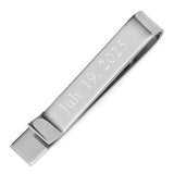 Wedding Title Engravable Tie Bar