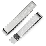 Wedding Title Engravable Tie Bar - Cufflinks.com - Flyclothing LLC