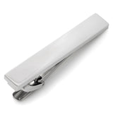 Silver Stainless Steel Engravable Tie Clip - Cufflinks.com - Flyclothing LLC