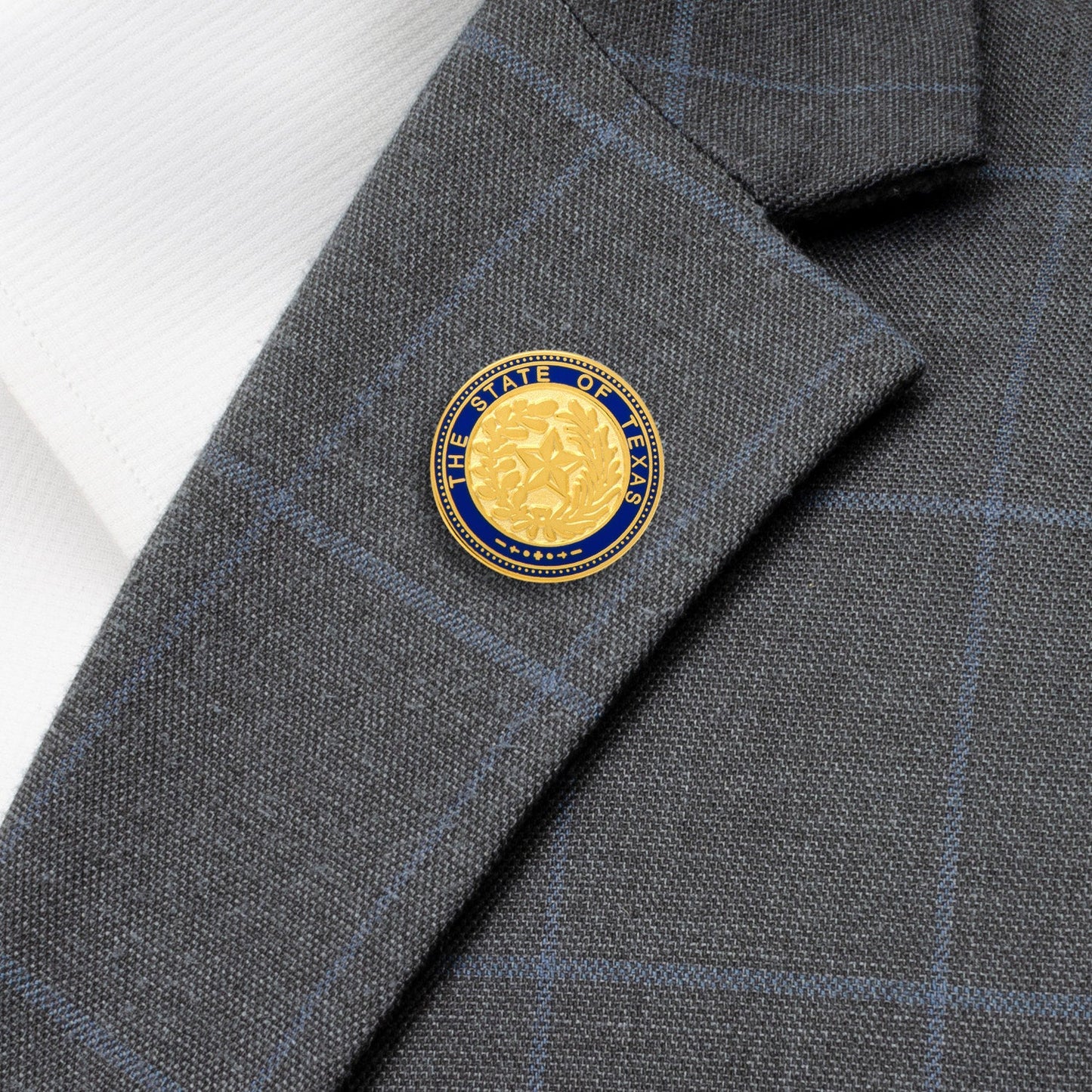 State of Texas Seal Lapel Pin - Cufflinks.com