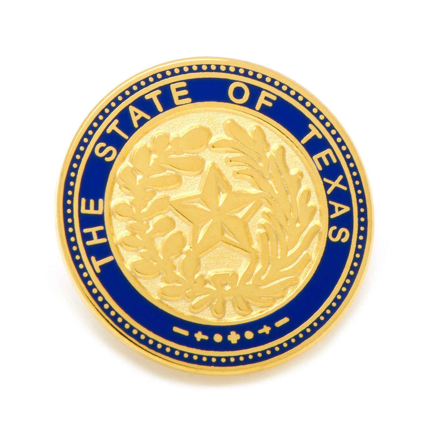State of Texas Seal Lapel Pin - Cufflinks.com