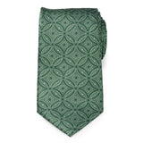 Watercress Green Tiled Men's Tie - Cufflinks.com - Flyclothing LLC