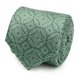 Watercress Green Tiled Men's Tie - Cufflinks.com - Flyclothing LLC