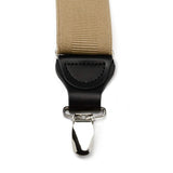 Tan Convertible Suspenders - Cufflinks.com - Flyclothing LLC