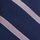 The Travis Tie (Navy Pink Stripe Men's Tie) - Cufflinks.com - Flyclothing LLC
