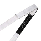 White Silk Self Bow Tie - Cufflinks.com - Flyclothing LLC