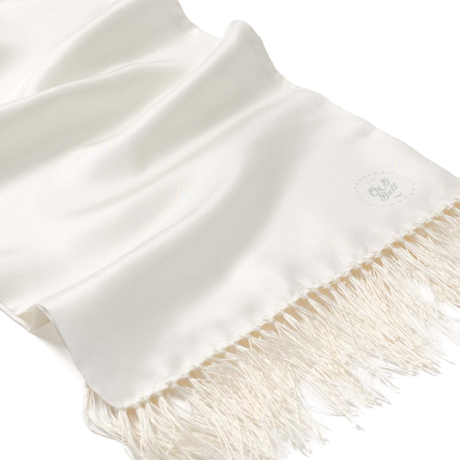 White Silk Tuxedo Scarf - Cufflinks.com - Flyclothing LLC