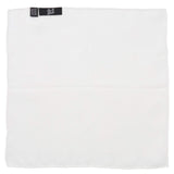 White Silk Pocket Square - Cufflinks.com - Flyclothing LLC