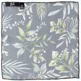 Leaf Watercolor Black Pocket Square