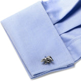 Sterling Silver Bear Cufflinks - Cufflinks.com - Flyclothing LLC