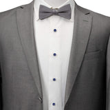 Sterling Silver Classic Formal Lapis 5-Studs - Cufflinks.com - Flyclothing LLC