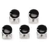 Sterling Silver Classic Formal Onyx 5-Stud Set - Cufflinks.com - Flyclothing LLC